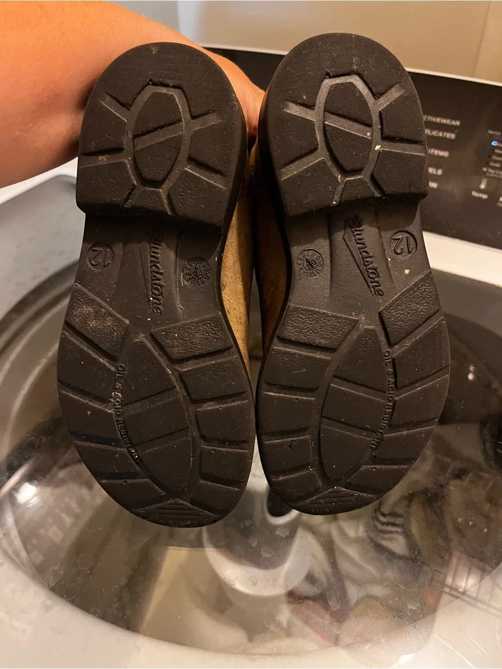 🍄‍🟫 Blundstone Kids Boots - Leather Slip-On Shoes, Size AU 12